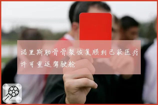 诺里斯肋骨骨裂恢复顺利已获医疗许可重返驾驶舱
